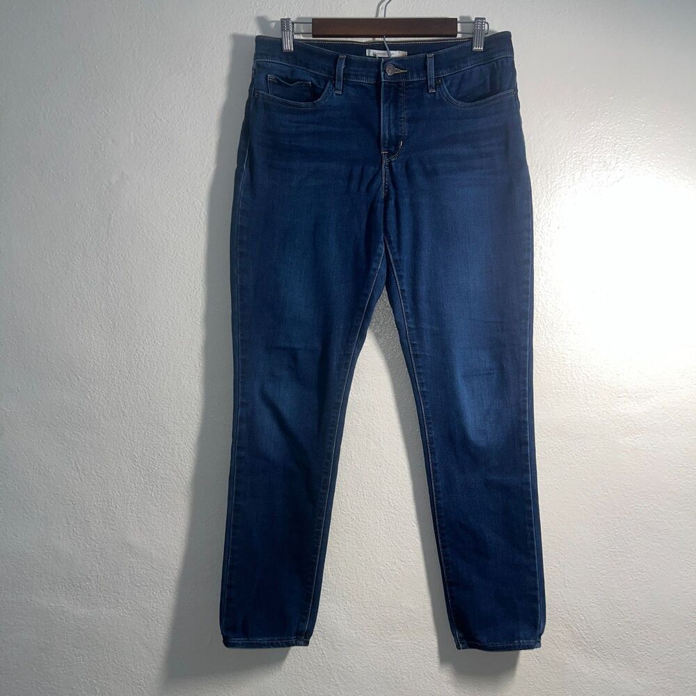 Levi’s 501 Skinny Jeans Womens 29 Light Wash Distressed Button Fly High Rise Vtg